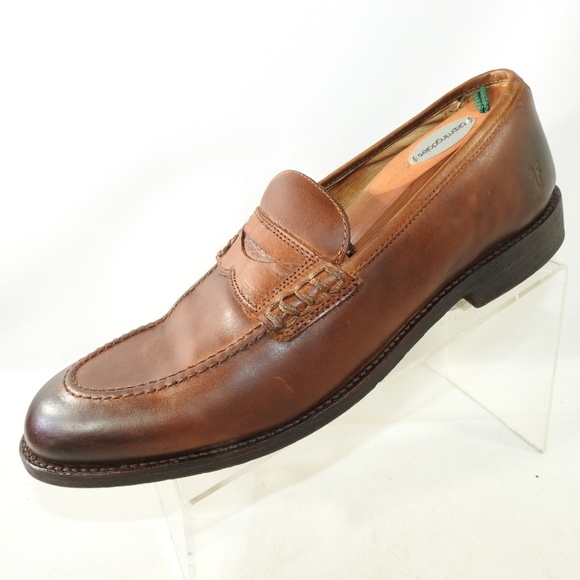 John A. Frye Size 10.5 Tan Penny Loafer Mens B6D27 main image 3